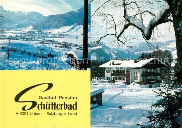 Unken Gasthof Pension Schütterbad Winter
