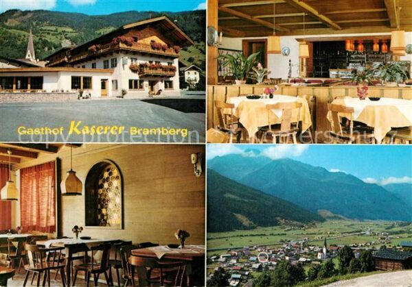 Bramberg Wildkogel Gasthof Pension Kaserer Panorama