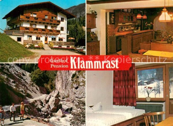 Muehltal Wildschoenau Gasthof Pension Klammrast