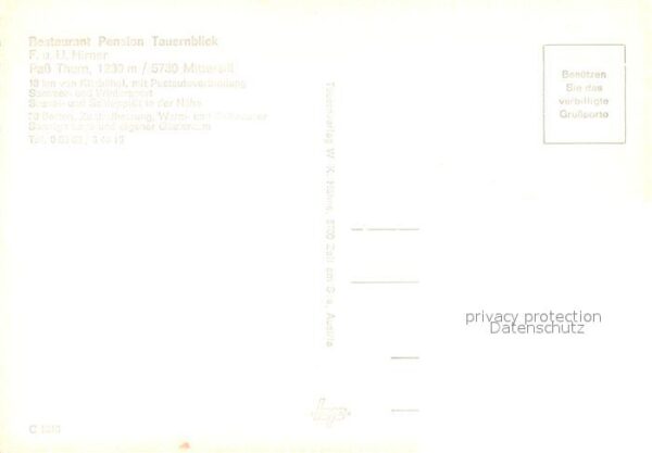 Mittersill Oberpinzgau Restaurant Pension Tauernblick – Bild 2