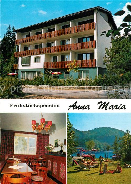 St Kanzian Klopeiner See Frühstückspension Anna Maria