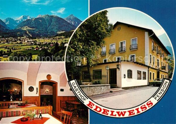 Koetschach-Mauthen Kaernten Pension Gasthof Edelweiß