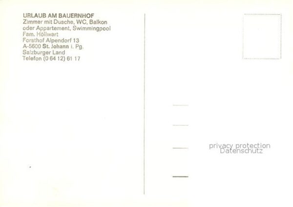 Johann Pongau Salzburg St Bauernhof Höllwart – Bild 2