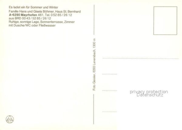 Mayrhofen Zillertal Haus Sankt Bernhard – Bild 2