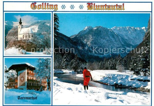 Golling Salzach Bluntautal Kirche Torrenerhof