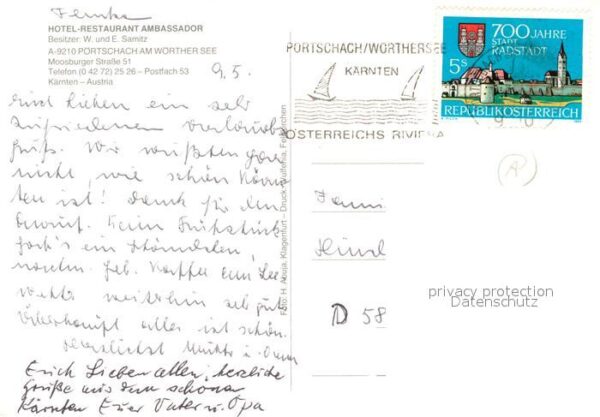 P?rtschach W?rthersee Hotel-Restaurant Ambassador – Bild 2