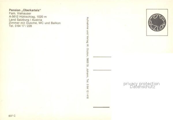 H?ttschlag Pension Oberkarteis – Bild 2