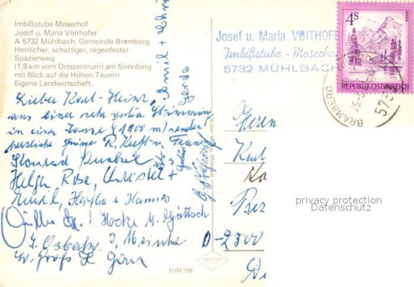 M?hlbach Pinzgau Imbissstube Moserhof – Bild 2