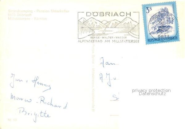 D?briach Millst?ttersee Strandcamping-Pension Unterkofler – Bild 2