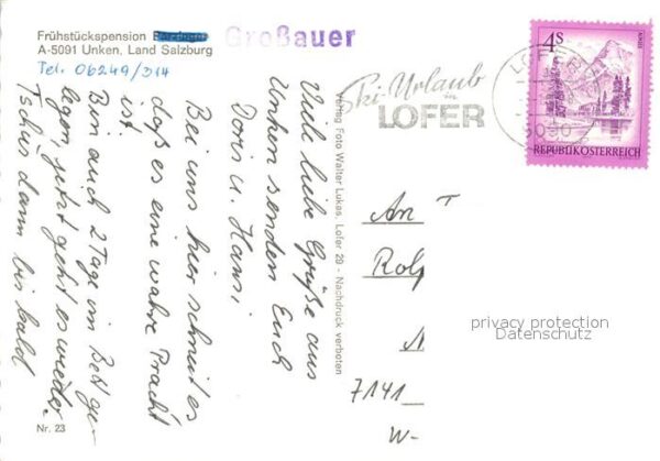 Unken Fr?hst?ckspension Parzinger – Bild 2