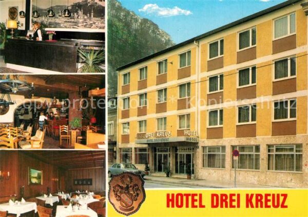 Salzburg Oesterreich Hotel Drei Kreuz