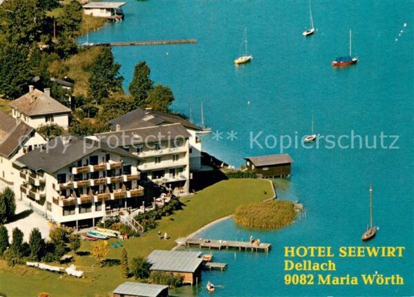 Maria W?rth W?rthersee Hotel Seewirt Fliegeraufnahme