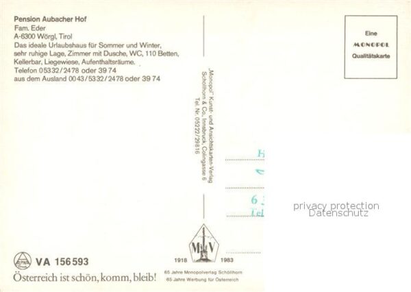Woergl Tirol Pension Aubacher Hof – Bild 2