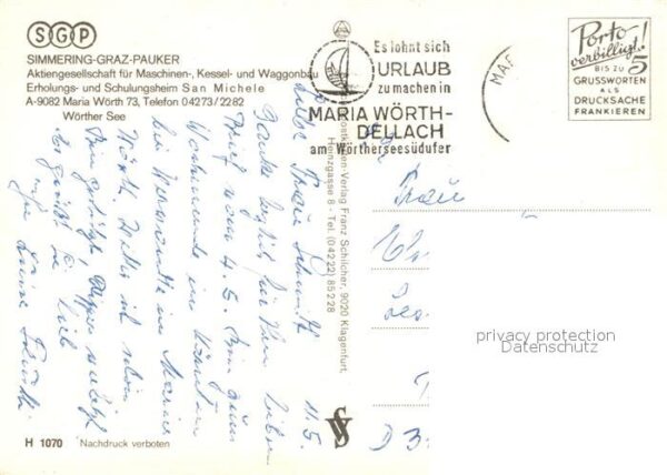 Maria W?rth W?rthersee Erholungs- und Schulungsheim San Michel – Bild 2