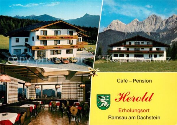 Ramsau Dachstein Steiermark Cafe-Pension Herold