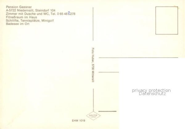 Steindorf Niedernsill Pension Gassner – Bild 2