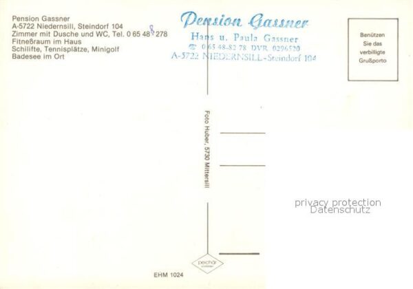 Steindorf Niedernsill Pension Gassner – Bild 2