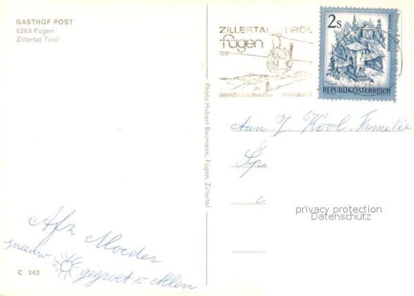 F?gen Gasthof Post – Bild 2
