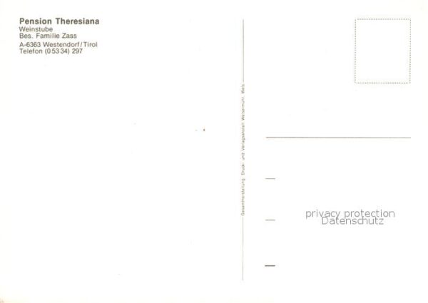 Westendorf Tirol Pension Theresiana – Bild 2