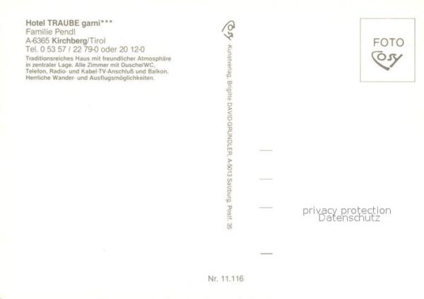 Kirchberg Tirol Hotel Traube – Bild 2