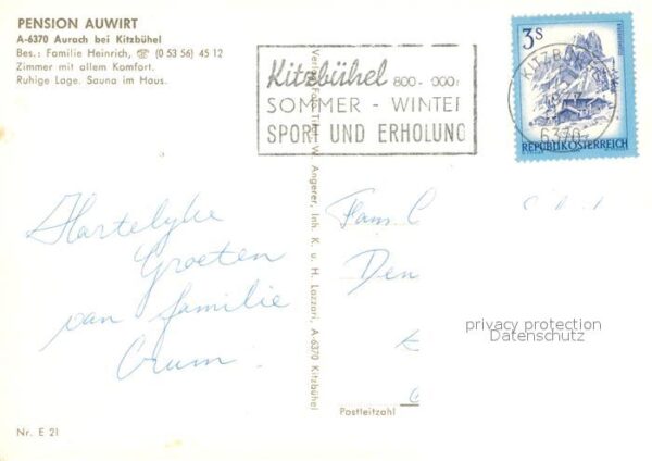 Aurach Kitzbuehel Pension Auwirt – Bild 2