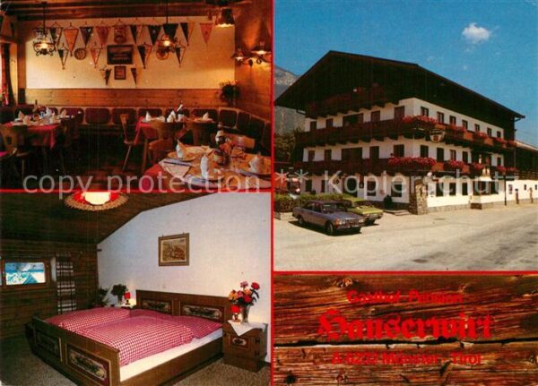 M?nster Tirol Gasthof-Pension Hauserwirt