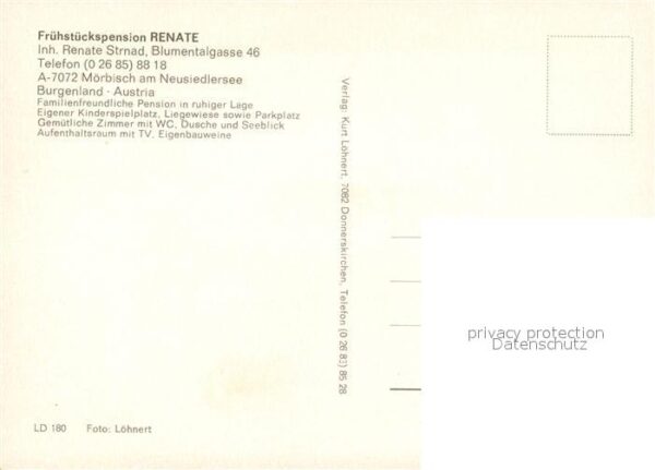 M?rbisch See Fr?hst?ckspension Renate – Bild 2