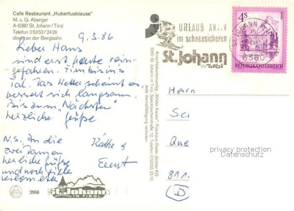 St Johann Tirol Cafe-Restaurant Hubertusklause – Bild 2
