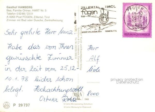 F?gen Gasthof Hamberg – Bild 2