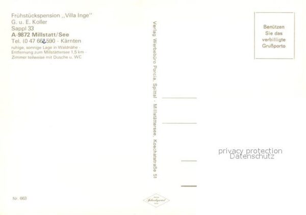 Millstatt Millst?ttersee Pension Villa Inge – Bild 2