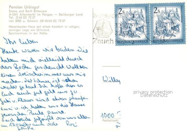 Altenmarkt Pongau Pension Urbisgut – Bild 2