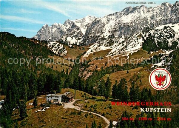 Kufstein Tirol Weinbergerhaus Brentenjoch Kaisergebirg