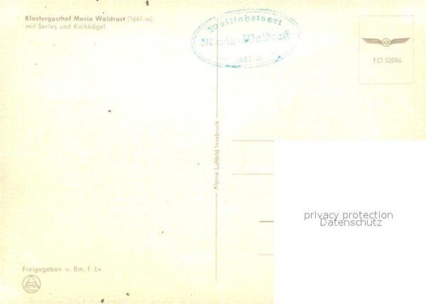 Muehlbachl Klostergasthof Maria Waldrast mit Serle – Bild 2