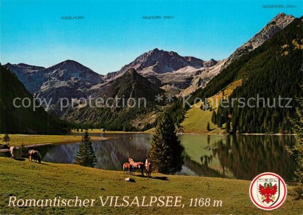 Tannheim Tirol Vilsalpsee Bergsee Bergwandern Fischen
