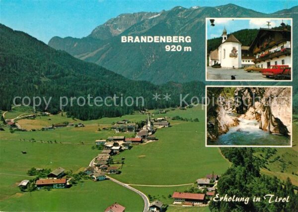 Brandenberg Tirol Urlaubs- ud Erholungsgebiet Rofangebirg
