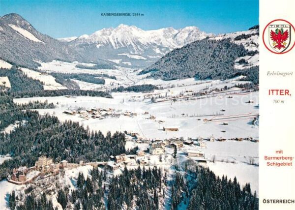 Itter Tirol Erholungsort mit Barmerberg Schigebiet