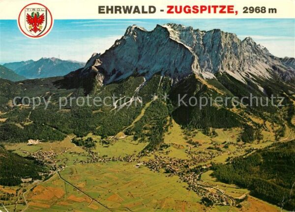 Ehrwald Tirol Zugspitze Wettersteingebirge Fliegerauf