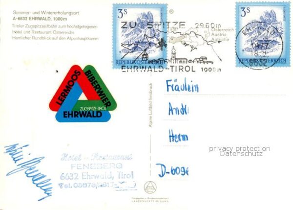 Ehrwald Tirol Zugspitze Wettersteingebirge Fliegerauf – Bild 2