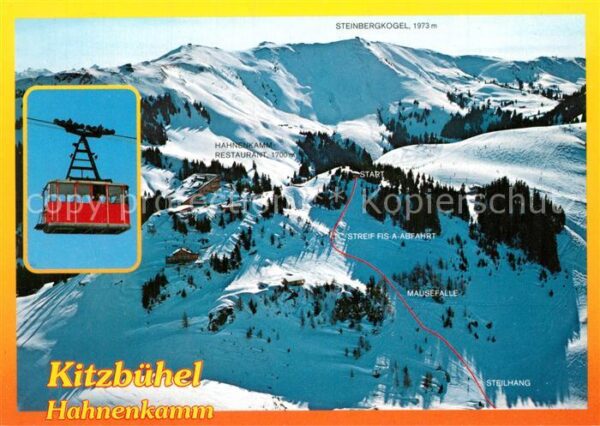 Kitzbuehel Tirol Skigebiet Hahnenkamm Bergbahn Winterspo