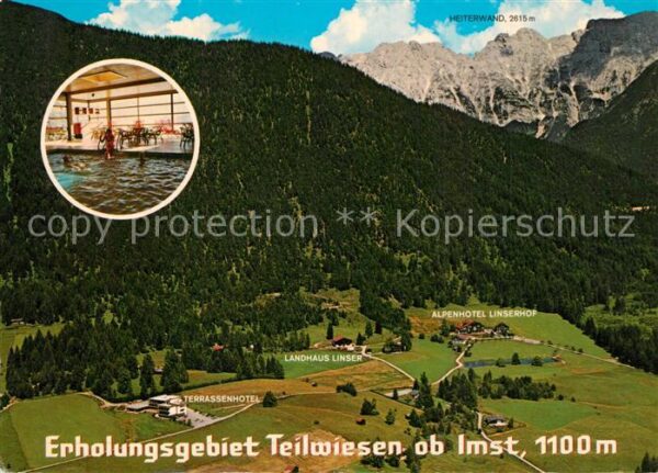 Teilwiesen Imst Alpenhotel Linserhof Landhaus Linser Te
