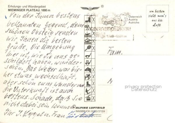 Obsteig Tirol Erholungs- und Wandergebiet Mieminger P – Bild 2