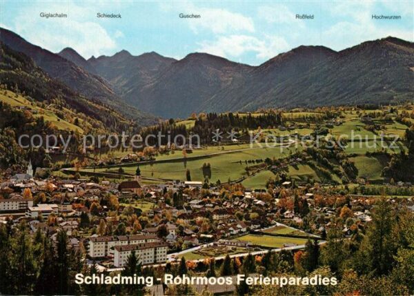 Rohrmoos Schladming Panorama Winter- und Sommererholungsgeb