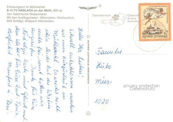 Haslach Muehl Erholungsort im Mühlviertel Historische – Bild 2