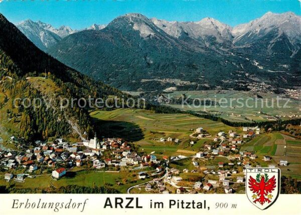 Arzl Pitztal Erholungsdorf Lechtaler Alpen Fliegerau