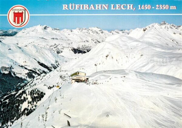 Lech Vorarlberg Rüfibahn Bergstation Wintersportplatz L