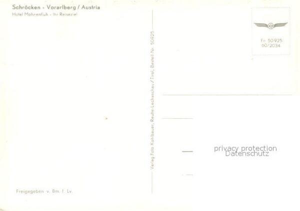 Schroecken Vorarlberg Alpenpanorama Fliegeraufnahme – Bild 2