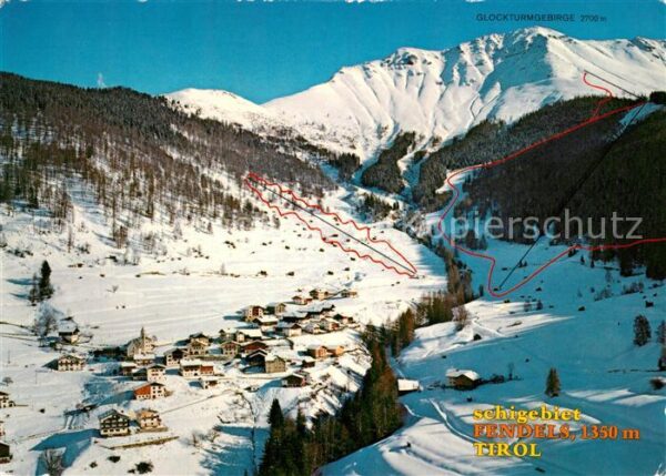 Fendels Winter- und Sommererholungsort Alpen Fl