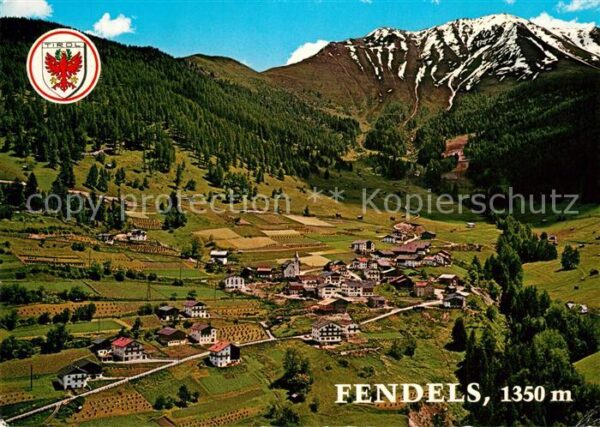 Fendels Erholungsort Oberinntal Alpen Fliegerau