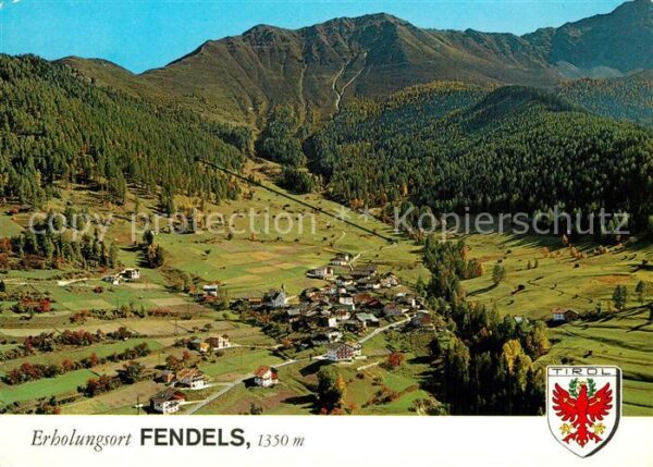Fendels Erholungsort Oberinntal Alpen Fliegerau