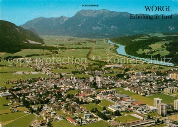 Woergl Tirol Inntal Rofangebirge Fliegeraufnahme